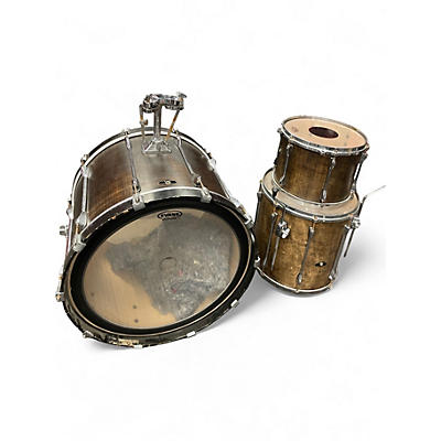 Used TAMA 3 Piece Superstar Antique Natural Drum Kit
