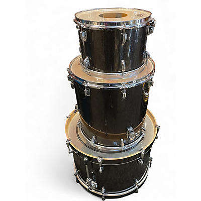 Used TAMA 3 Piece Superstar BLACK SPARKLE Drum Kit