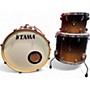 Used TAMA 3 Piece Superstar Brown Sunburst Drum Kit Brown Sunburst