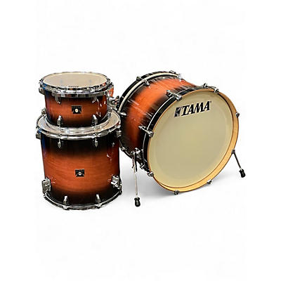 Used TAMA 3 Piece Superstar Classic Mahogany Burst Drum Kit