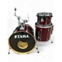 Used TAMA 3 Piece Superstar Ruby Drum Kit Ruby
