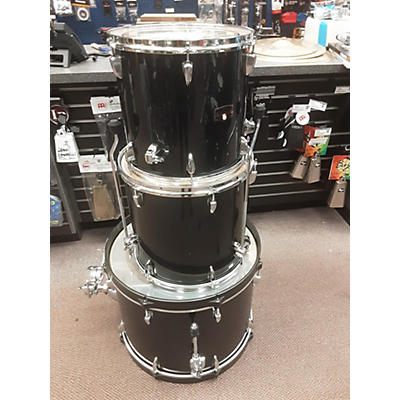 Used TAMA 3 piece Imperialstar Black Drum Kit