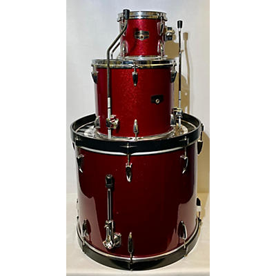 TAMA Used TAMA 3 piece Imperialstar Red Sparkle Drum Kit