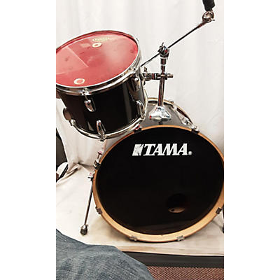 TAMA Used TAMA 3 piece Rockstar Black Drum Kit