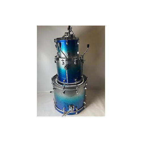 TAMA Used TAMA 3 piece Starclassic MOLTEN BLUE ICE FADE Drum Kit MOLTEN BLUE ICE FADE