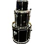 Used TAMA Used TAMA 3 piece Superstar Black Drum Kit Black