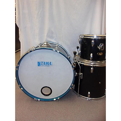 Used TAMA 3 piece Swingstar Midnight Black Drum Kit