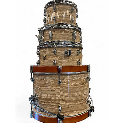 Used TAMA 4 Piece CLUB JAM Natural Drum Kit