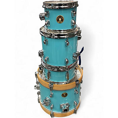 Used TAMA 4 Piece CLUB JAM TEAL Drum Kit