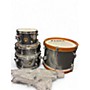 Used TAMA 4 Piece Club-JAM 4-Piece Shell Pack Galaxy Silver Drum Kit Galaxy Silver