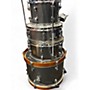 Used TAMA 4 Piece Club Jam Grey Sparkle Drum Kit Grey Sparkle