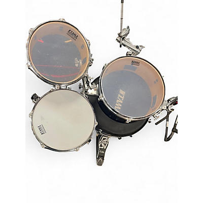Used TAMA 4 Piece Cocktail-JAM 4-Piece Shell Pack With Hardware  INDIGO SPARKLE Drum Kit