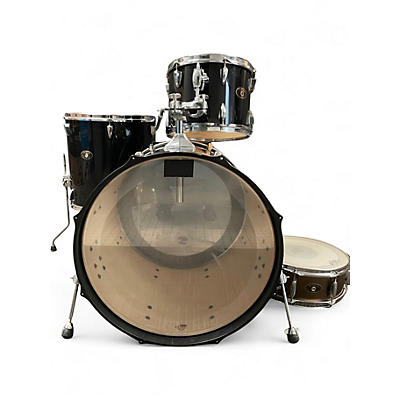 Used TAMA 4 Piece Imperialstar BLACK Drum Kit