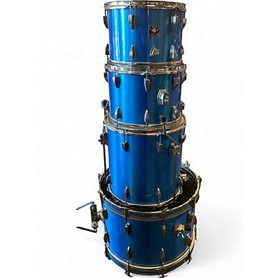 Used TAMA 4 Piece Imperialstar Blue Drum Kit