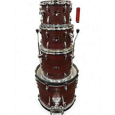 Used TAMA 4 Piece Imperialstar Burgundy Walnut Wrap Drum Kit