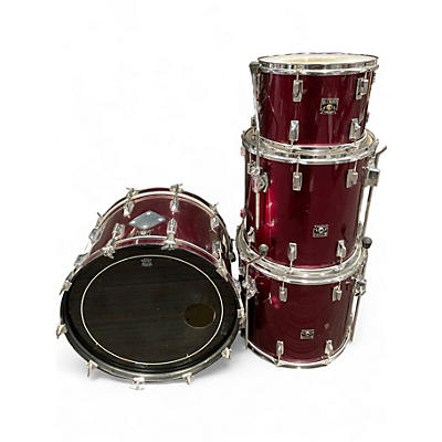 Used TAMA 4 Piece Imperialstar Maroon Drum Kit