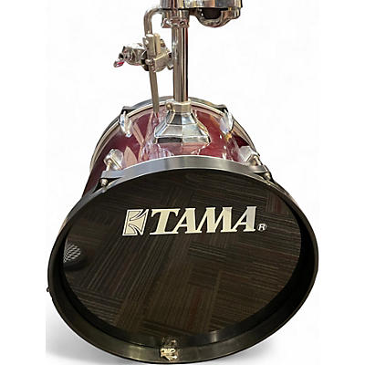 Used TAMA 4 Piece Imperialstar Red Drum Kit