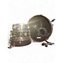 Used TAMA 4 Piece PANCAKE CLUB JAM Black Drum Kit Black
