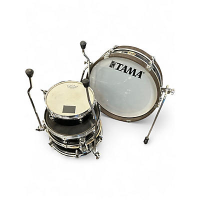 Used TAMA 4 Piece Pancake Kit Black Drum Kit