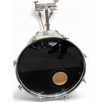 Used TAMA 4 Piece Rockstar Alpine White Drum Kit