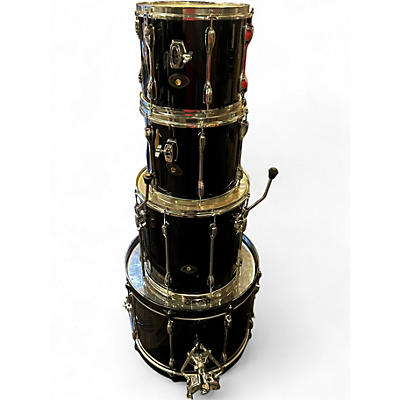 Used TAMA 4 Piece Rockstar Black Drum Kit