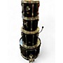 Used TAMA 4 Piece Rockstar Black Drum Kit Black
