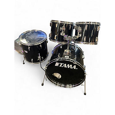 Used TAMA 4 Piece Rockstar Black Drum Kit
