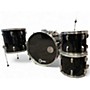 Used TAMA 4 Piece Rockstar Black Drum Kit Black