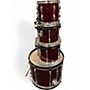 Used TAMA 4 Piece Rockstar Burgundy Drum Kit Burgundy