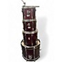 Used TAMA 4 Piece Rockstar Candy Apple Red Drum Kit Candy Apple Red