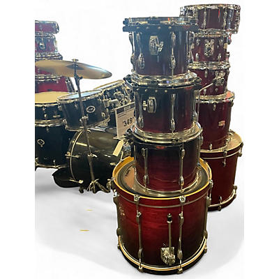 Used TAMA 4 Piece Rockstar DARK BLUE Drum Kit