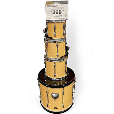 Used TAMA 4 Piece Rockstar Natural Drum Kit