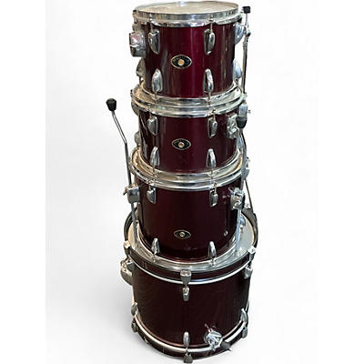 Used TAMA 4 Piece STAGESTAR Candy Apple Red Drum Kit
