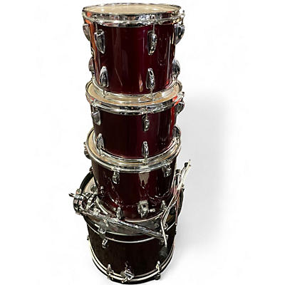 Used TAMA 4 Piece STAGESTAR Wine Red Drum Kit