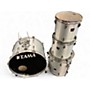 Used TAMA 4 Piece SWINGSTAR X-TRAS METALLIC WHITE Drum Kit METALLIC WHITE