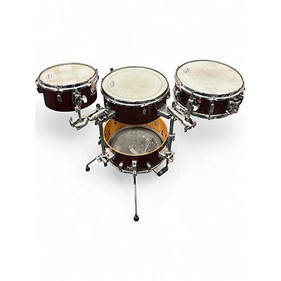 Used TAMA 4 Piece Silverstar Orange Sparkle Drum Kit