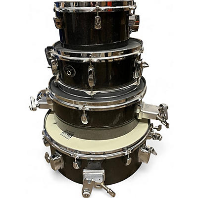Used TAMA 4 Piece Silverstar Pancake Silver Drum Kit