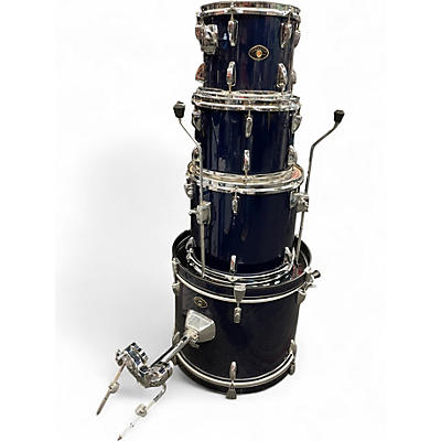 Used TAMA 4 Piece Stagestar Metallic Blue Drum Kit