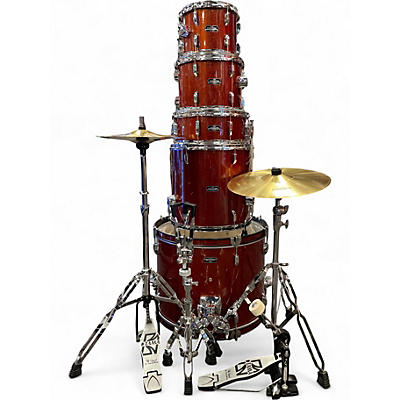 Used TAMA 4 Piece Stagestar Orange Drum Kit