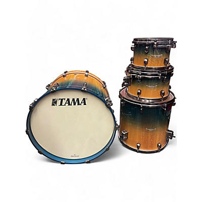 TAMA Used TAMA 4 Piece Starclassic 2 Color Sunburst Drum Kit