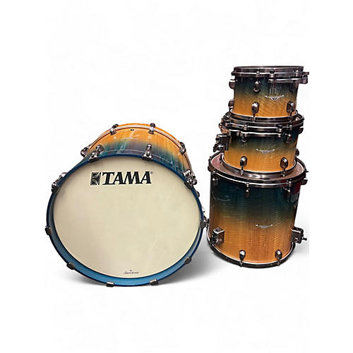 TAMA Used TAMA 4 Piece Starclassic 2 Color Sunburst Drum Kit 2 Color Sunburst