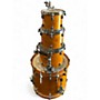 Used TAMA 4 Piece Starclassic Amber Drum Kit Amber