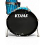 Used TAMA 4 Piece Starclassic BLUE AURORA Drum Kit BLUE AURORA