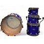 Used TAMA 4 Piece Starclassic Birch Bubinga Cobalt Drum Kit Cobalt