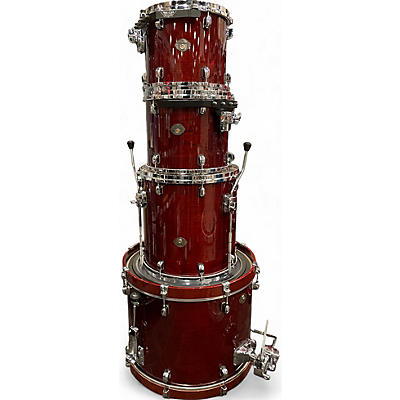 Used TAMA 4 Piece Starclassic Birch Dark Cherry Drum Kit