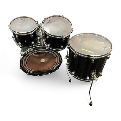 Used TAMA 4 Piece Starclassic Black Drum Kit