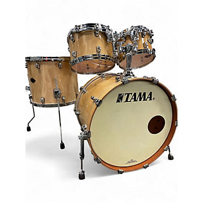 Used TAMA 4 Piece Starclassic Limited Edition Birch Bubinga Natural Drum Kit