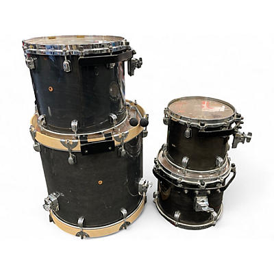 Used TAMA 4 Piece Starclassic Maple Black Cherry Stain Drum Kit