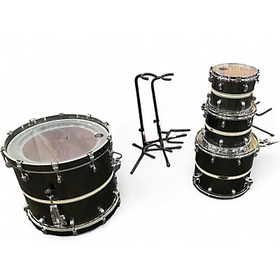 Used TAMA 4 Piece Starclassic NAVY Drum Kit