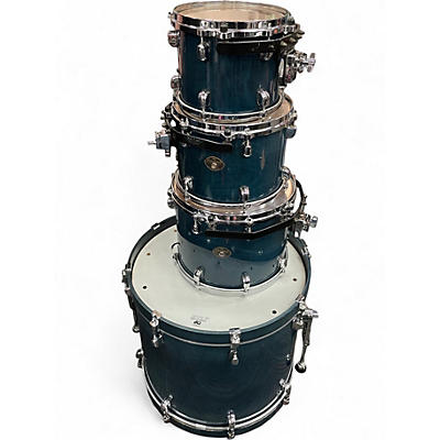 Used TAMA 4 Piece Starclassic Performer Blue Drum Kit
